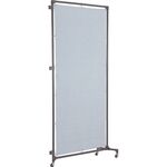 ＴＲＵＳＣＯ　火花用衝立　接続型　１０００ＸＨ２０００　キャスター足タイプ