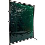 ＴＲＵＳＣＯ　溶接遮光フェンス　２０１５型接続　固定足　緑