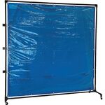 ＴＲＵＳＣＯ　溶接遮光フェンス　２０２０型接続　青