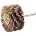 ＴＲＵＳＣＯ　軸付ソフトホイール　外径５０Ｘ厚２５Ｘ軸６　（５個入）　粒度＃４００　４００＃