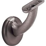 ＭＫ　Ｄ－２６１　３２・３５Φ兼用脱着式壁半受ブラケット（カバー式）　ブラウン