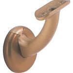 ＭＫ　Ｄ－２６１　３２・３５Φ兼用脱着式壁半受ブラケット（カバー式）　ゴールド