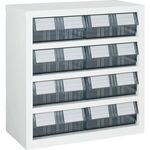 ＴＲＵＳＣＯ　パーツケース　横型バンラックケースＭ型　５９２Ｘ３０７ＸＨ６０９　２列４段　Ｗ