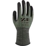 Ｗｅｅｄ　耐切創手袋　ＺＩＺＡＩ　ＺＩ－１８８７　ニトリル特殊加工背抜き　極薄の１８ゲージ　ＬＬサイズ（１Ｐ個装）