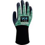 Ｗｅｅｄ　耐切創手袋　ＺＩＺＡＩ　ＺＩー７３３　天然ゴム背抜き　Ｌサイズ（１０双入）