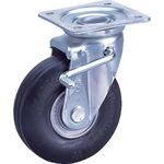 カナツー　ゼロプレッシャータイヤ　自在金具Ｓ付　許容荷重１１５ｋｇｆ　車輪径Ｄ２００ｍｍ