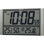 ＳＥＩＫＯ　電波時計　セイコーネクスタイム　ＺＳ４５０Ｓ　銀色　２３０×４００×２７ｍｍ