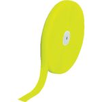 ＴＲＵＳＣＯ　マジックテープ　縫製用Ａ側　５０ｍｍ×２５ｍ　蛍光イエロー