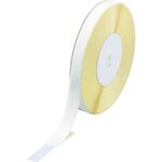 ＴＲＵＳＣＯ　マジックテープ［［Ｒ下］］　糊付Ａ側　幅２５ｍｍＸ長さ２５ｍ　白