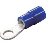 ニチフ　環境配慮形絶縁被覆付丸形端子Ｒ形（１００個入）より線１．０４～２．６３外寸８ｍｍスタッド径４．３ｍｍ