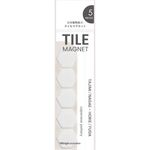 ｍｉｔｓｕｙａ　タイルマグネット六角ホワイト