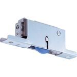 ヨコヅナ　重量横整戸車ステン枠ＢＲＧ入ＭＣナイロン車　５０ｍｍ　Ｖ