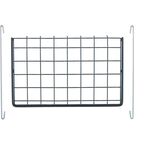 ＴＲＵＳＣＯ　メッシュ棚板　ステー付　４１９Ｘ２６０　ＢＫ　黒