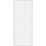 ＴＲＵＳＣＯ　棚用ディスプレイネット　金具付　６００Ｘ１５００　黒
