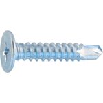 ＴＲＵＳＣＯ　ドリルねじ薄平　板金用　ユニクロ　５Ｘ３５　３１本入