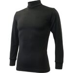 リベルタ　暖撃　サーモワン　モックネック１０部丈袖　メンズ用　ブラック　Ｍ