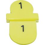 ＴＲＵＳＣＯ　親子札　１～１０　黄