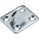 ＴＲＵＳＣＯ　ステンレスオープンアイプレート　５ｍｍ　（１個＝１袋）