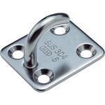 ＴＲＵＳＣＯ　ステンレスオープンアイプレート　６ｍｍ　（１個＝１袋）