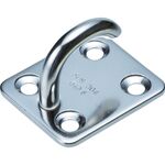 ＴＲＵＳＣＯ　ステンレスオープンアイプレート　８ｍｍ　（１個＝１袋）