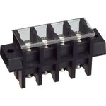 ＴＲＵＳＣＯ　貫通端子台　６００Ｖ　５０Ａ　６Ｐ　カバー付き