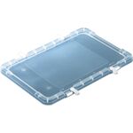 ＲＩＳＵ　ＴＰ規格コンテナー　５２５３５８　蓋ＴＰ－３４蓋ロック付　透明