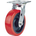 ＳＡＭＳＯＮＧ　ステンレスキャスター　自在　ウレタン　１２５ｍｍ