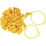 ＴＲＵＳＣＯ　プラチェーン（コーンリング付）　黄　６ＭＭＸ３Ｍ