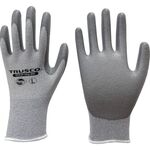 ＴＲＵＳＣＯ　抗菌仕様　タッチパネル対応　プレミアムカーボン背抜き手袋　ＸＬ