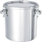 ＭＯＮＯＶＡＴＥ　ステンレスタンク　テーパー付キャッチクリップ式密閉タンク（フタ付）１０Ｌ