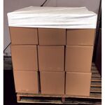 旭　高密度ポリエチレン不織布パレットキャップ　１１５０Ｘ１１５０ＸＨ１５０ｍｍ　白