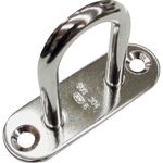 ＴＲＵＳＣＯ　アイプレート　パッドアイロング　ステンレス　８ｍｍ　１個入