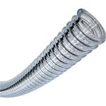 ＴＯＹＯＸ　プラスチック粉粒体搬送用耐熱・耐摩耗・帯電防止ホース　トヨトップ－Ｅ１００℃ホース　内径３８．０ｍｍ×外径５０．６ｍｍ　長さ１０ｍ　ＴＰＥ１００Ｃ－３８－１０