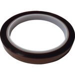 ＴＲＵＳＣＯ　ポリイミド粘着テープ　１０ｍｍｘ３３ｍ