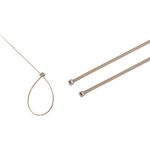 ＴＲＵＳＣＯ　【売切廃番】　ＰＥＥＫ結束バンド　全長１５０ｍｍ　引張強度４１１．６Ｎ（１００本入）