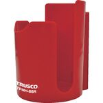 ＴＲＵＳＣＯ　樹脂マグネット缶ホルダー　赤　８０ｍｍ