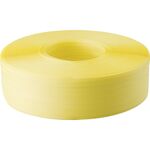 ＴＲＵＳＣＯ　封かん機用ＰＰバンド１９ｍｍ×１０００ｍ巻　黄