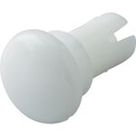 ＴＲＵＳＣＯ　プッシュリベット　板厚２．５～３．５ｍｍ　穴径５．１Φ　長さ５．５　白　５０個入