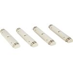 ＴＲＵＳＣＯ　プラ棚用　脚のみ４本セット　高さ３７２ｍｍ用　ネオグレー