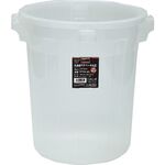 ＴＲＵＳＣＯ　半透明ＰＰペール丸型４５Ｌ