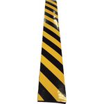 日東エルマテ　ＮＥＷトラクッション　厚手タイプ　３０ｍｍ×１００ｍｍ×１ｍ　黄／黒