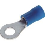 ＴＲＵＳＣＯ　絶縁被覆付圧着端子　拡管形　丸形　１００個入