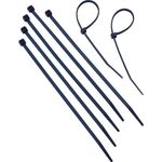 ＴＲＵＳＣＯ　金属センサー感知可能ケーブルタイ　幅７．６ｍｍｘ３８０ｍｍ　青