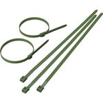 ＴＲＵＳＣＯ　ケーブルタイ　ＯＤ　幅２．５Ｘ１００ｍｍ最大結束Φ２２　標準型