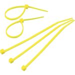 ＴＲＵＳＣＯ　ケーブルタイ　幅４．８ｍｍＸ長さ３６８ｍｍ最大結束φ１０５　黄