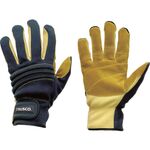 ＴＲＵＳＣＯ　耐切創手袋　防災レスキュー仕様Ｍ　ネイビー