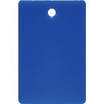 ＴＲＵＳＣＯ　スチロール番号札　無地　長方形　大　５７Ｘ３８ｍｍ　５枚入　青