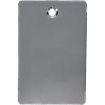 ＴＲＵＳＣＯ　スチロール番号札　無地　長方形　大　５７Ｘ３８ｍｍ　５枚入　クリア