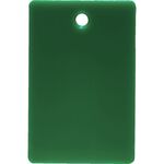 ＴＲＵＳＣＯ　スチロール番号札　無地　長方形　大　５７Ｘ３８ｍｍ　５枚入　緑