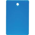 ＴＲＵＳＣＯ　スチロール番号札　無地　長方形　大　５７Ｘ３８ｍｍ　５枚入　空色